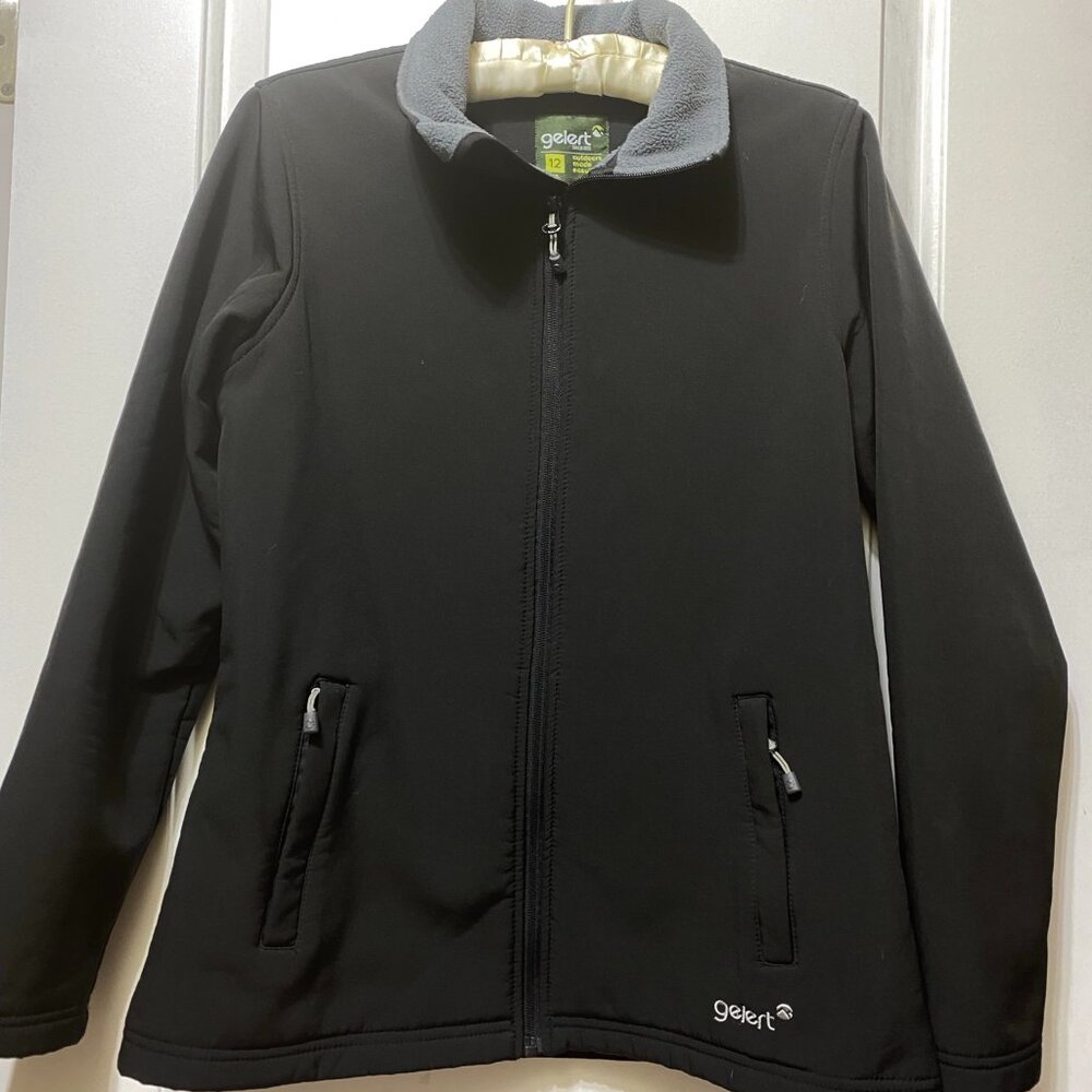 Gelert Soft Shell Jacket Full Zip Fleece Lined Women's UK Brand size 8 US